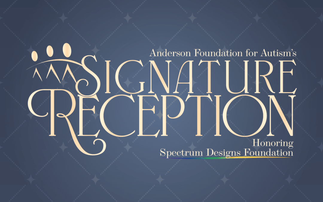 Anderson Foundation for Autism Signature Reception